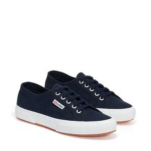 Superga Navy Canvas Sneakers